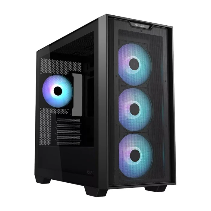 Asus A21 PLUS Case TG ARGB 90DC00H0-B19010 - Black