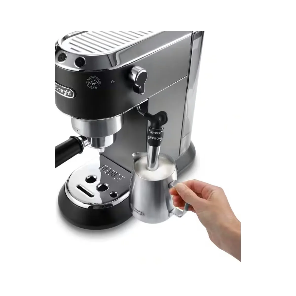 DeLonghi Dedica Manual Espresso Coffee Maker (EC685.BK)