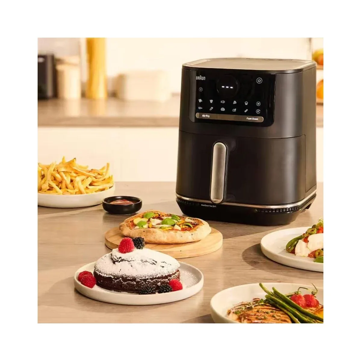 Braun MultiFry 5 Air fryer 2in1 HF5054IBK 6 L - Black