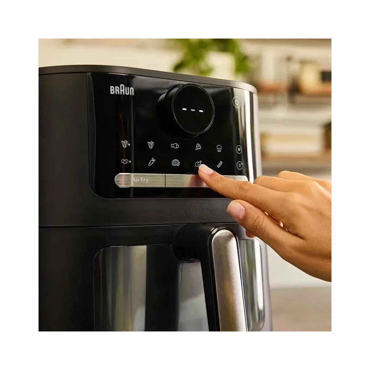 Braun MultiFry 5 Air fryer 2in1 HF5055IBK 6 L - Black