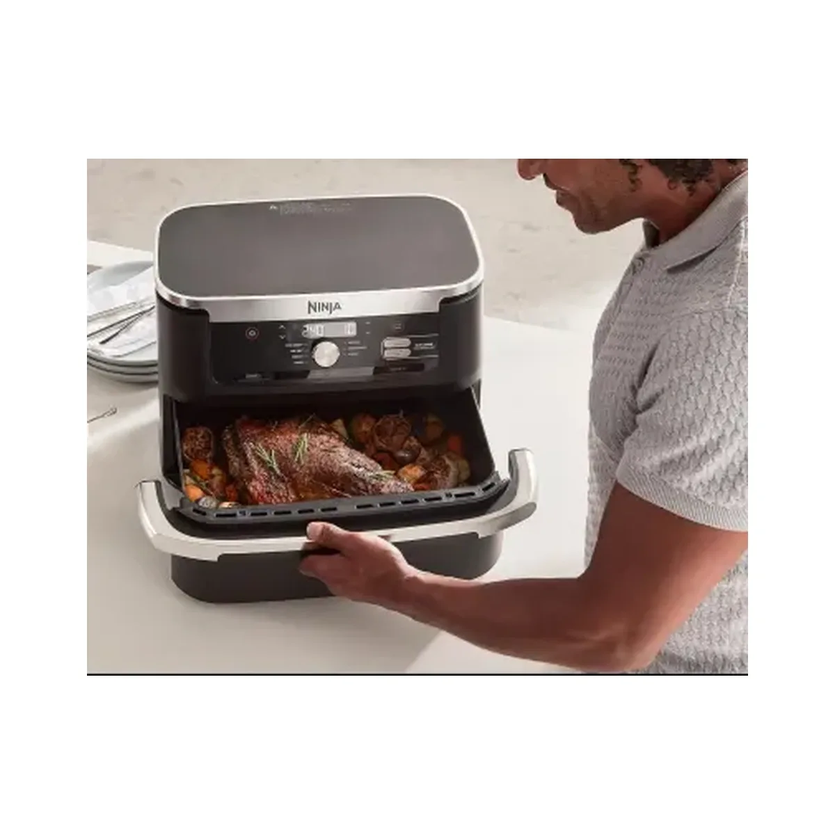 Ninja Foodi FlexDrawer Dual Air Fryer 10.4L AF500EU