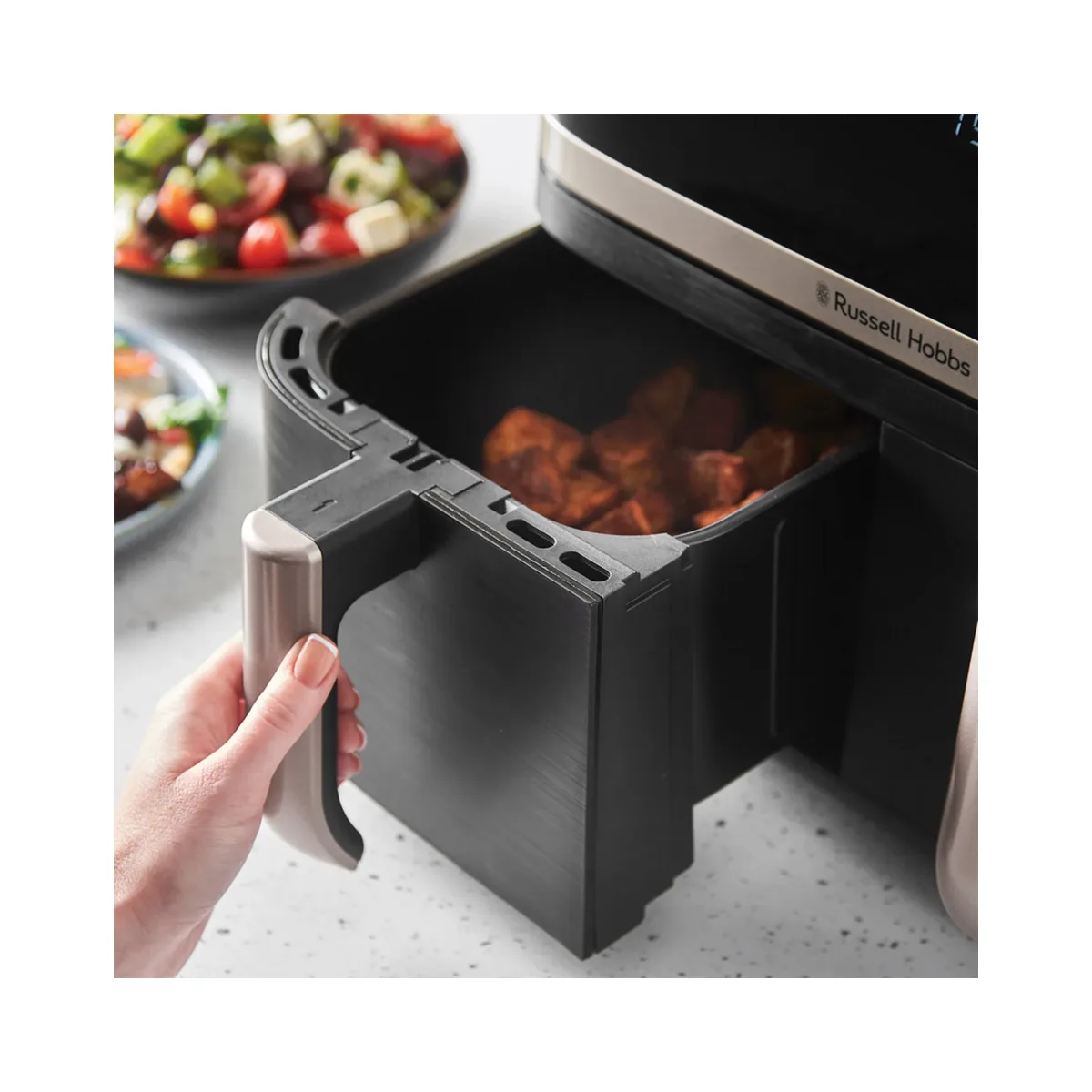 Russell Hobbs 27680-56/RH Satisfry Dual Basket Air Fry